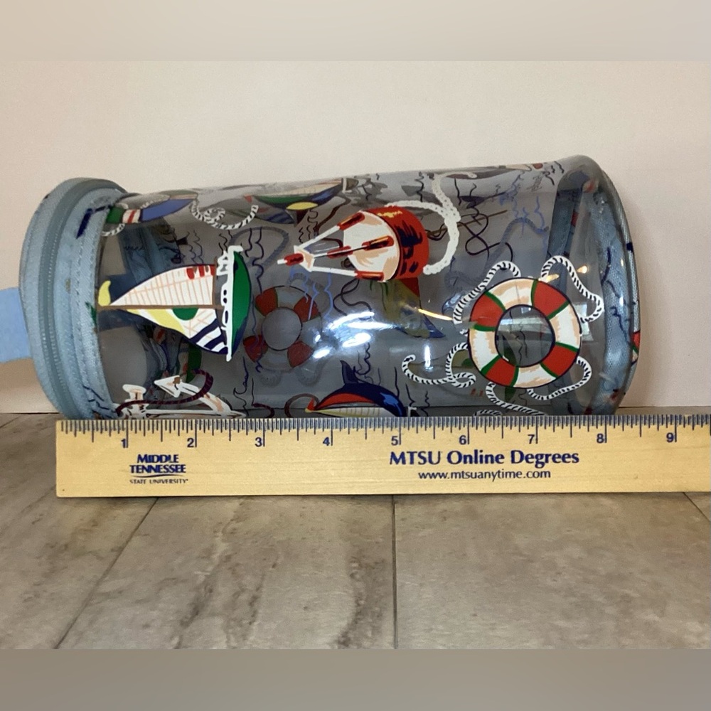 Vera Bradley Clear Cylinder Lotion Bag - Picture 7 of 10